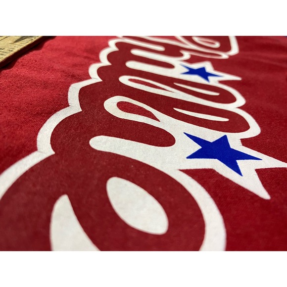 Vintage 1995 Philadelphia Phillies Russell Athletic T Shirt Youth Size Large - Picture 6 of 8